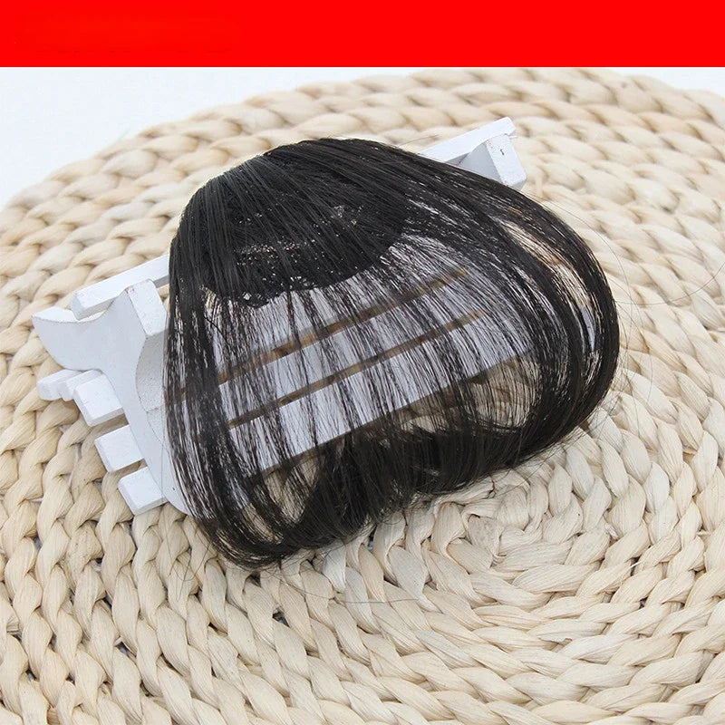 Korean Fake Air Bangs Hair Styling Tools Hair Clip-In Extension Synthetic Hair Fake Fringe False Hairpiece Women Clip in Bangs