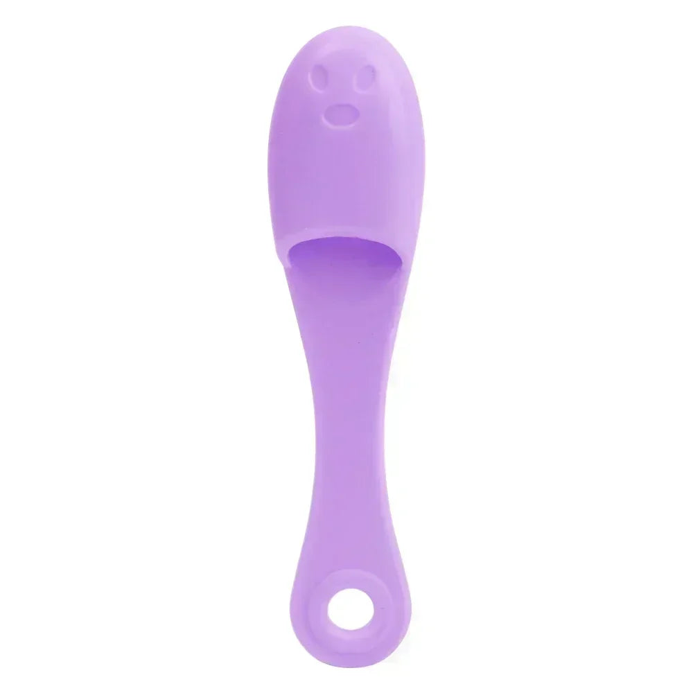 Silicone Nose Brush Facial Pore Cleaner Portable Blackhead Double-sided Massage Brushes Beauty Cleaning Tool Facial Nasal Scrub