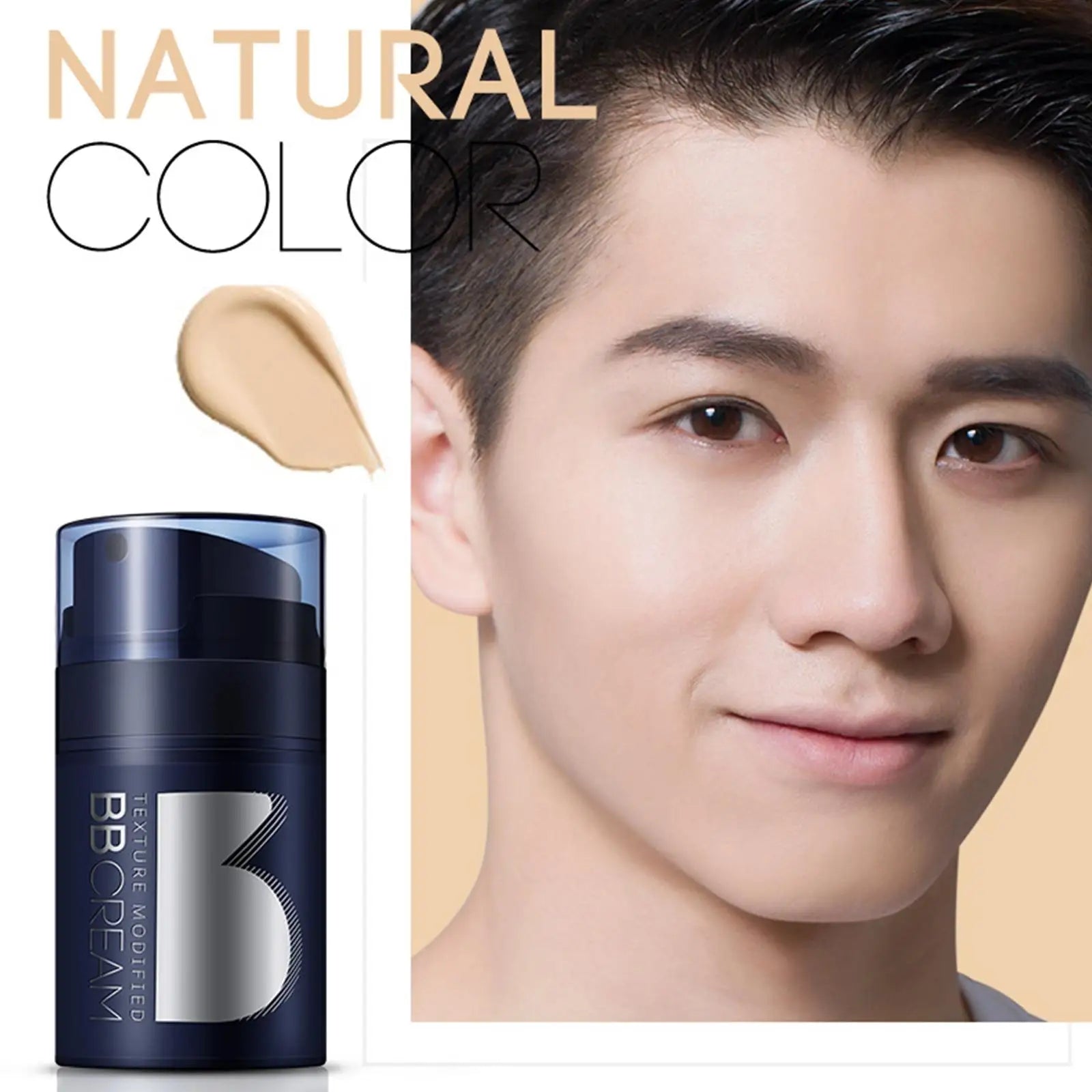 NEW High-end 50g Men BB Cream Revitalising Nourishing Brightening Cream Facial Concealer Long Lasting Makeup Foundation Waterpro