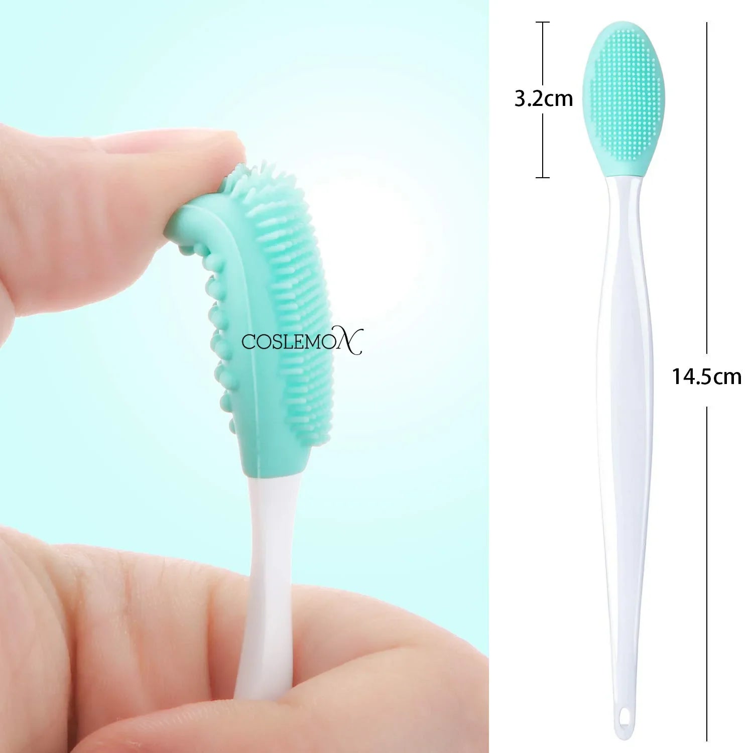 Silicone Cleansing Brush Beauty Skin Care Wash Face Blackhead Removal Scrub Soft Deep Cleaning Exfoliator Cleanser Tool