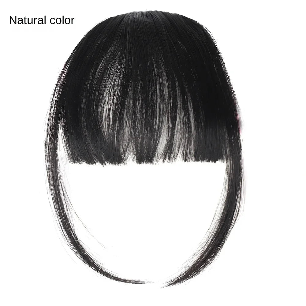 Korean Fake Air Bangs Hair Styling Tools Hair Clip-In Extension Synthetic Hair Fake Fringe False Hairpiece Women Clip in Bangs