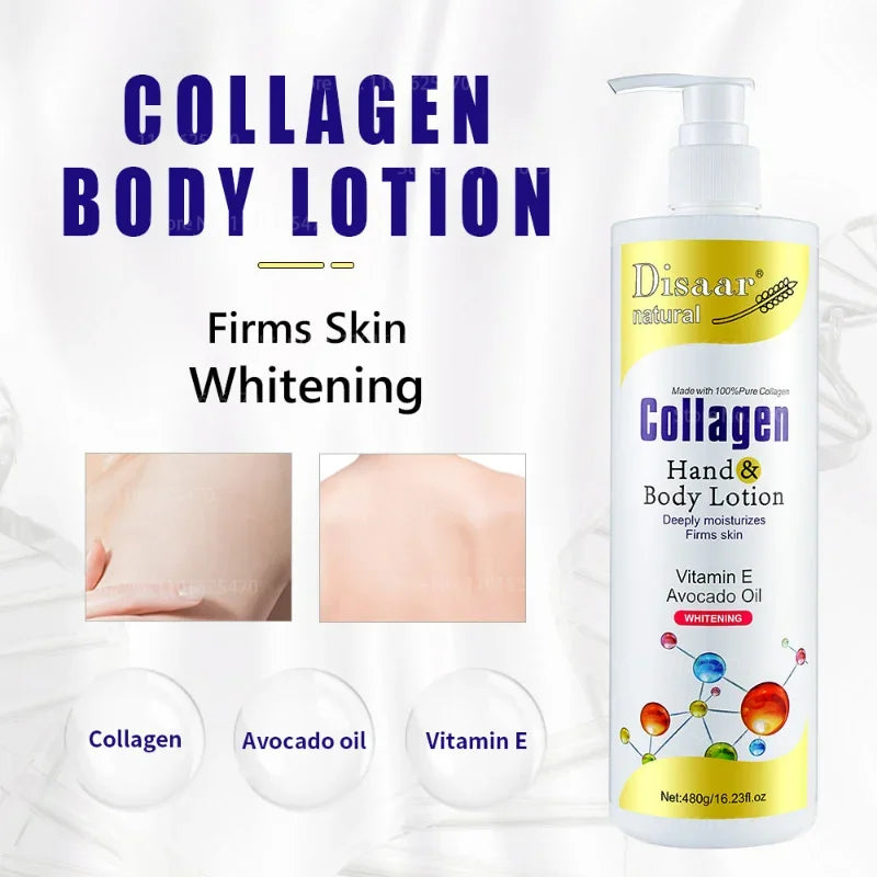 Collagen Bleaching Face Body Cream VE Whitening Cream Skin Whitening Moisturizing Body Lotion Skin Lightening Cream Body Care