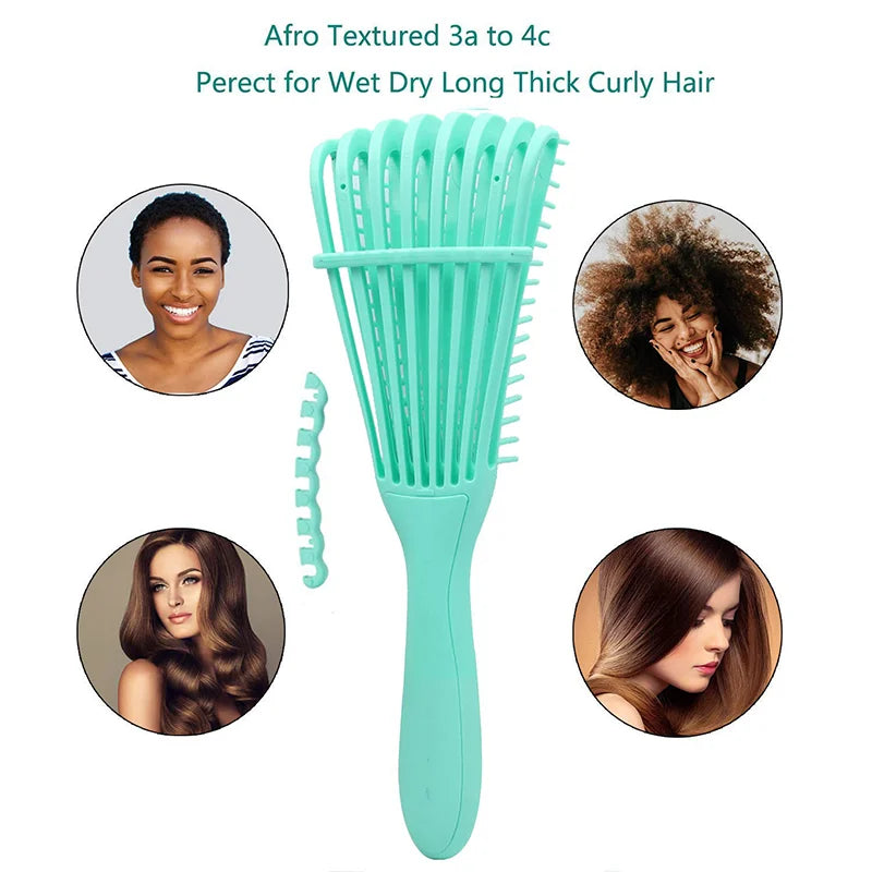 Hair Comb Detangling Brush Scalp Massage Hair Brush Detangler Brush for Curly Hair Thick Hair Octopus Hairbrush Women Men Salon