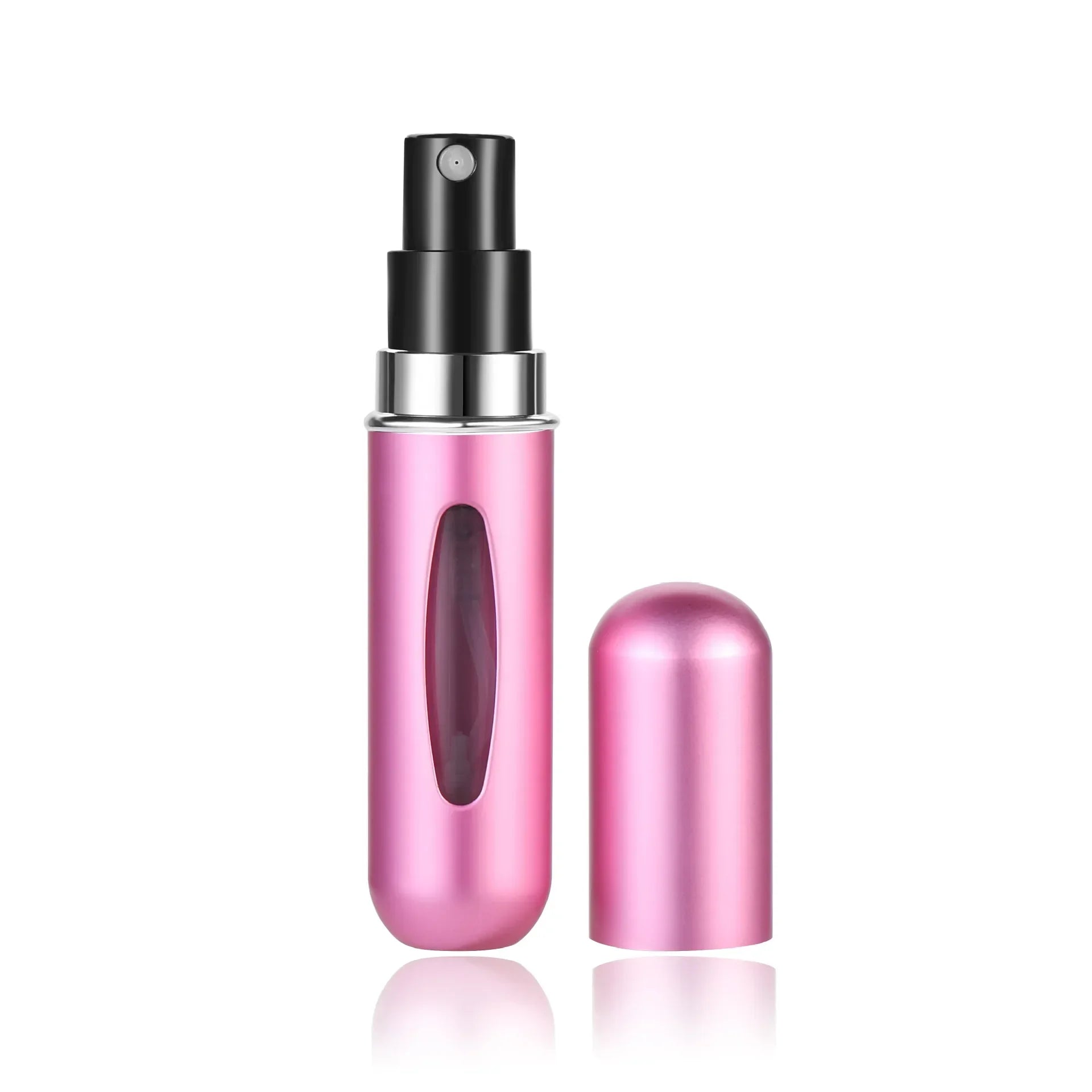 Candy Color Mini Travel Portable Bottom Filling Perfume Bottle Liquid Sub-Bottling Fine Mist Spray Refillable Jar Empty Cosmetic