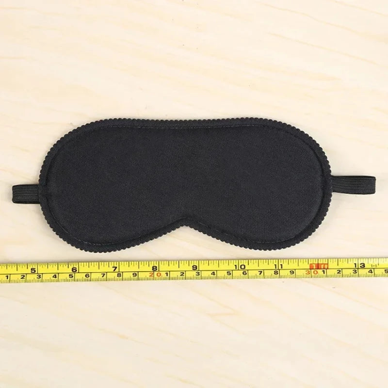 수면안대 1pc Sleeping Eye Mask Black Eye Shade Sleep Mask Black Mask Bandage on Eyes for Sleeping Emotion Sleep Masks