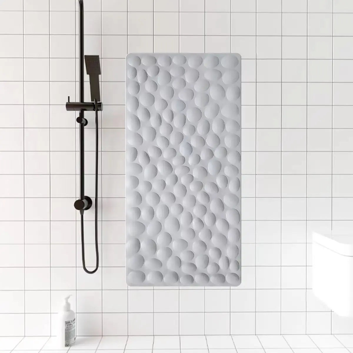 Long bathroom waterproof non-slip mat household toilet with suction cup plastic mat bath shower room dirt-resistant floor mat