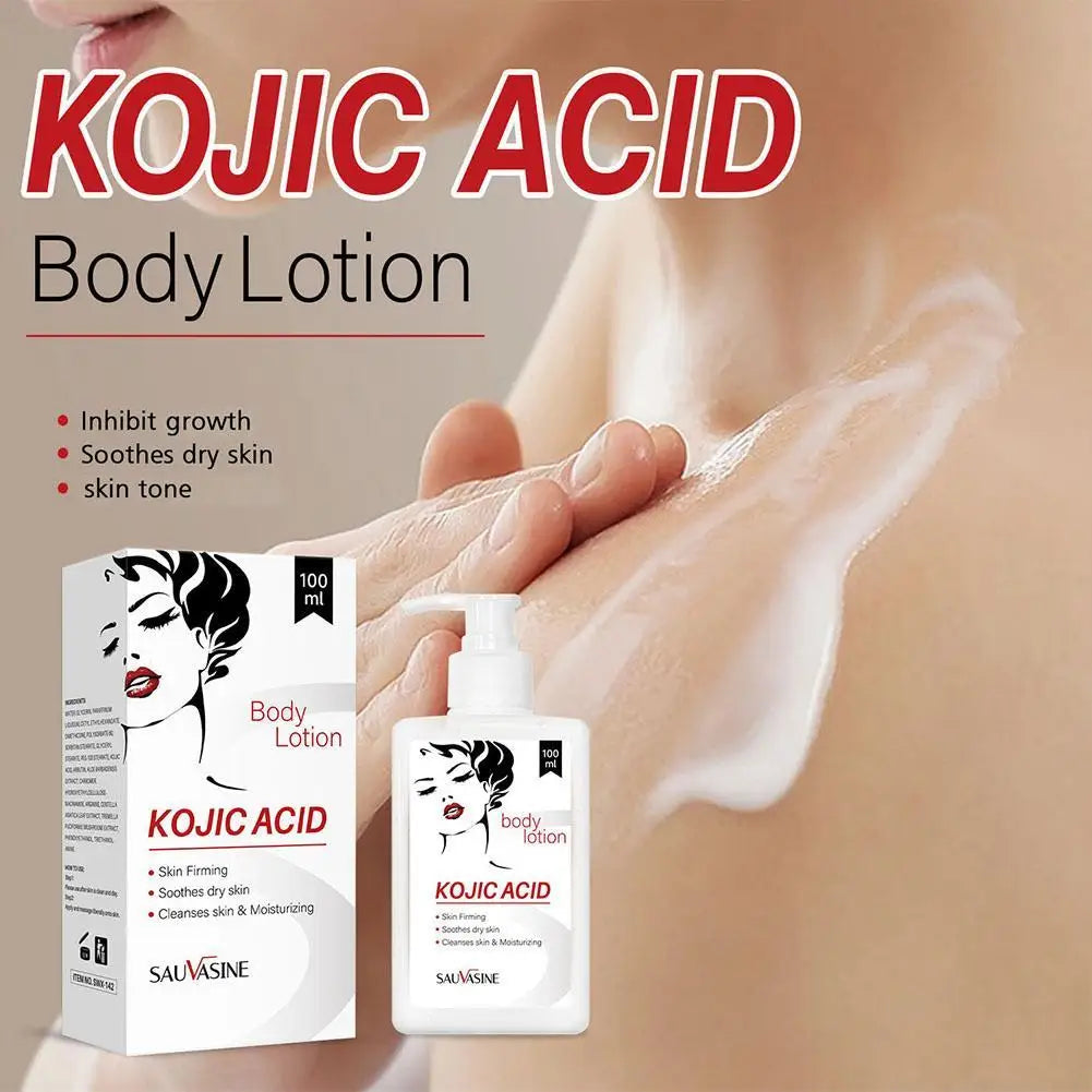 Body Moisturizer, Skin Whitening Body Lotion With Kojic , Booster Skin Care Body Lotion, Hydrating Skin 100ML