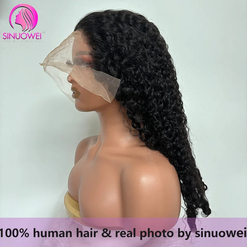 13x4 Transparent Lace Frontal Wigs Vietnamese Water Curly 13x6 Lace Frontal Wig Pixie Curly Full Lace Human Hair Wigs