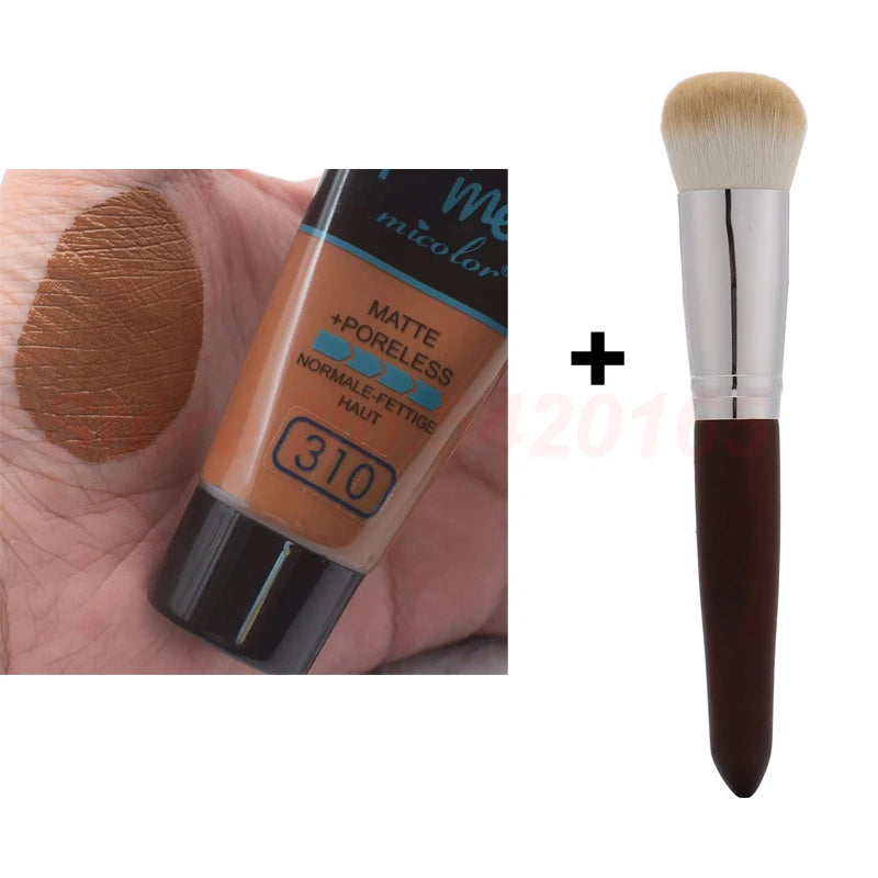 Black Skin Foundation Full  Foundation For Black Women Oily Dry Skin Foundation Concealer   Face Moisturizing Makeup