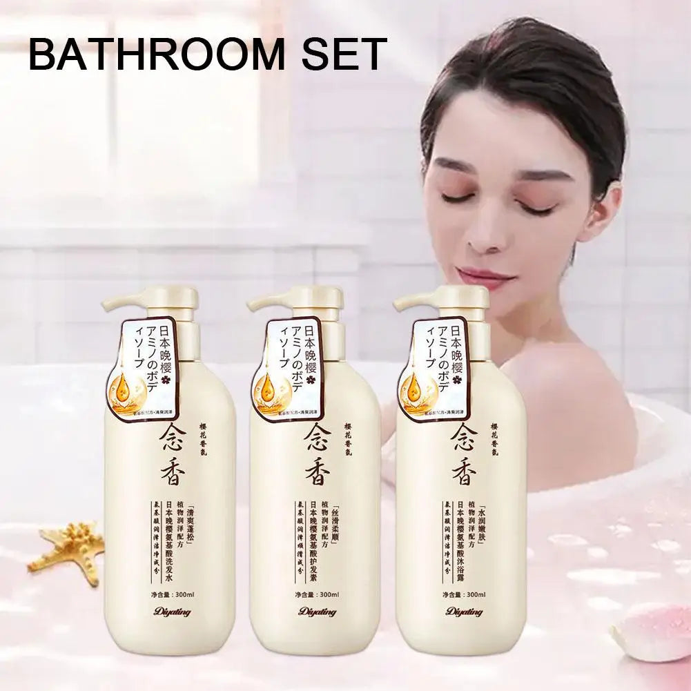 300ml Japanese Shampoo Evening Amino Acid Shampoo Shampoo and Conditioner