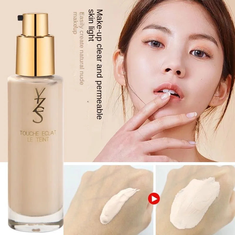 YZS Foundation Precious Luxury Herbal Extracts Concealer Oil-control Waterprof Makeup Base Cream Liquid Concealer