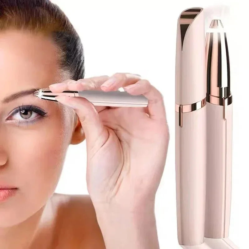 Electric Eyebrow Trimmer Women's Shaver Mini Portable Hair Remover Eyebrow Shaper Shaver Body Face Shaving Machine Beauty Tool