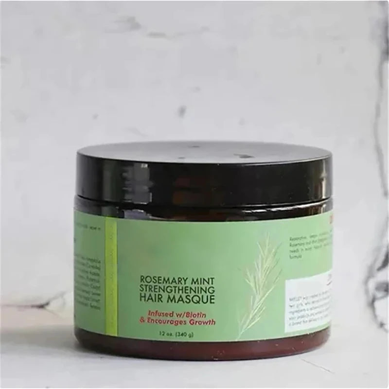 Rosemary Shampoo Women Mint Split Ends Dry Nourishing Treatment Strengthening Conditioner Essential Oil Men Rosemary Hair Mask