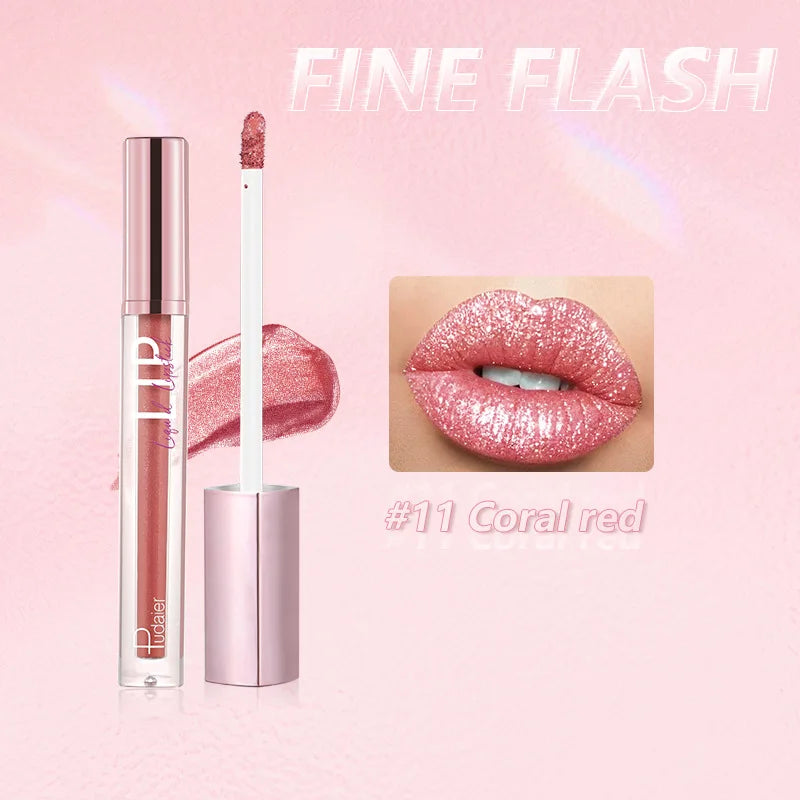 12 Colors Matte Lip Gloss Waterproof Long lasting Non-Stick Lip Glaze Non-Fade Makeup Lipstick for Women.