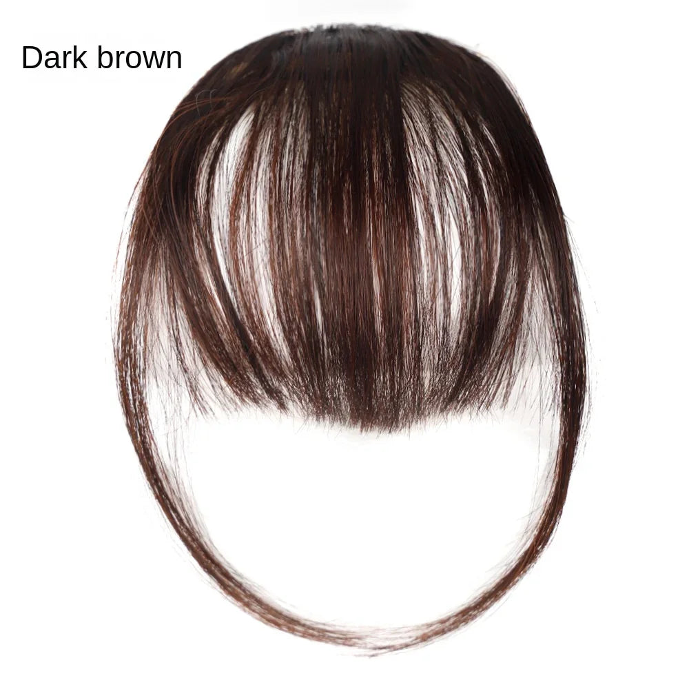 Korean Fake Air Bangs Hair Styling Tools Hair Clip-In Extension Synthetic Hair Fake Fringe False Hairpiece Women Clip in Bangs