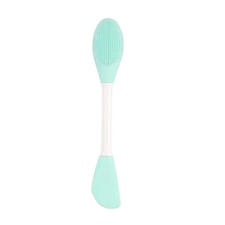 1Pcs Double Head Silicone Facial Mask Brush Facial Massage Cleaning Brushs DIY Mud Film Scraper Facial Care Tool Dropshiping