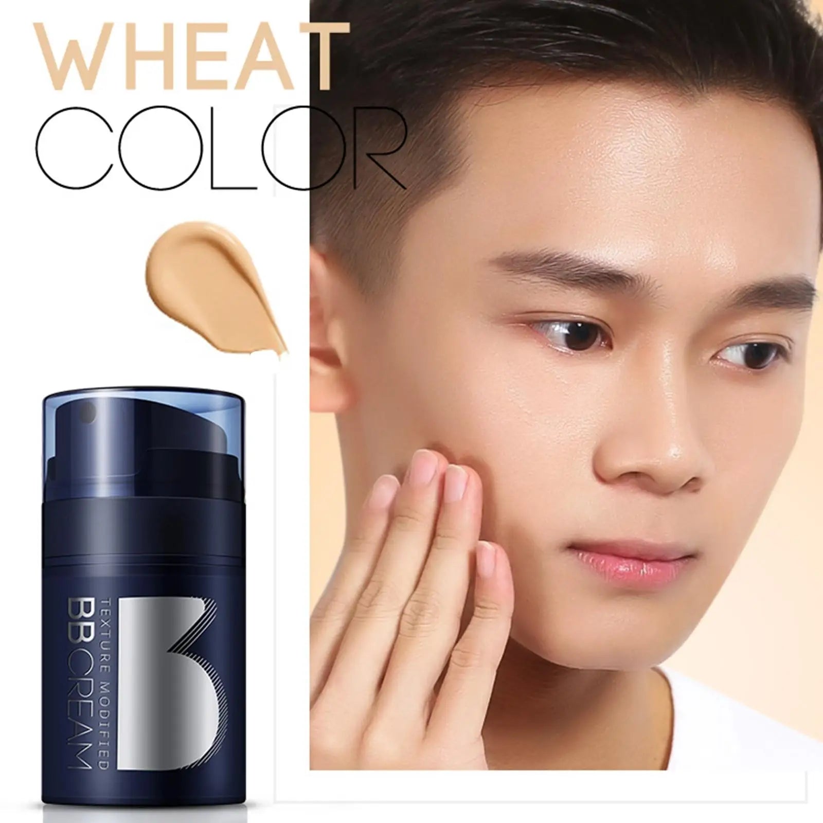 NEW High-end 50g Men BB Cream Revitalising Nourishing Brightening Cream Facial Concealer Long Lasting Makeup Foundation Waterpro