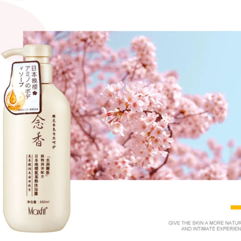 300ml Sakura Shampoo Japan Hair Growth Original Hair Conditioner Body Wash Prevent Hair Loss Amino Acid Essence Repair Damage