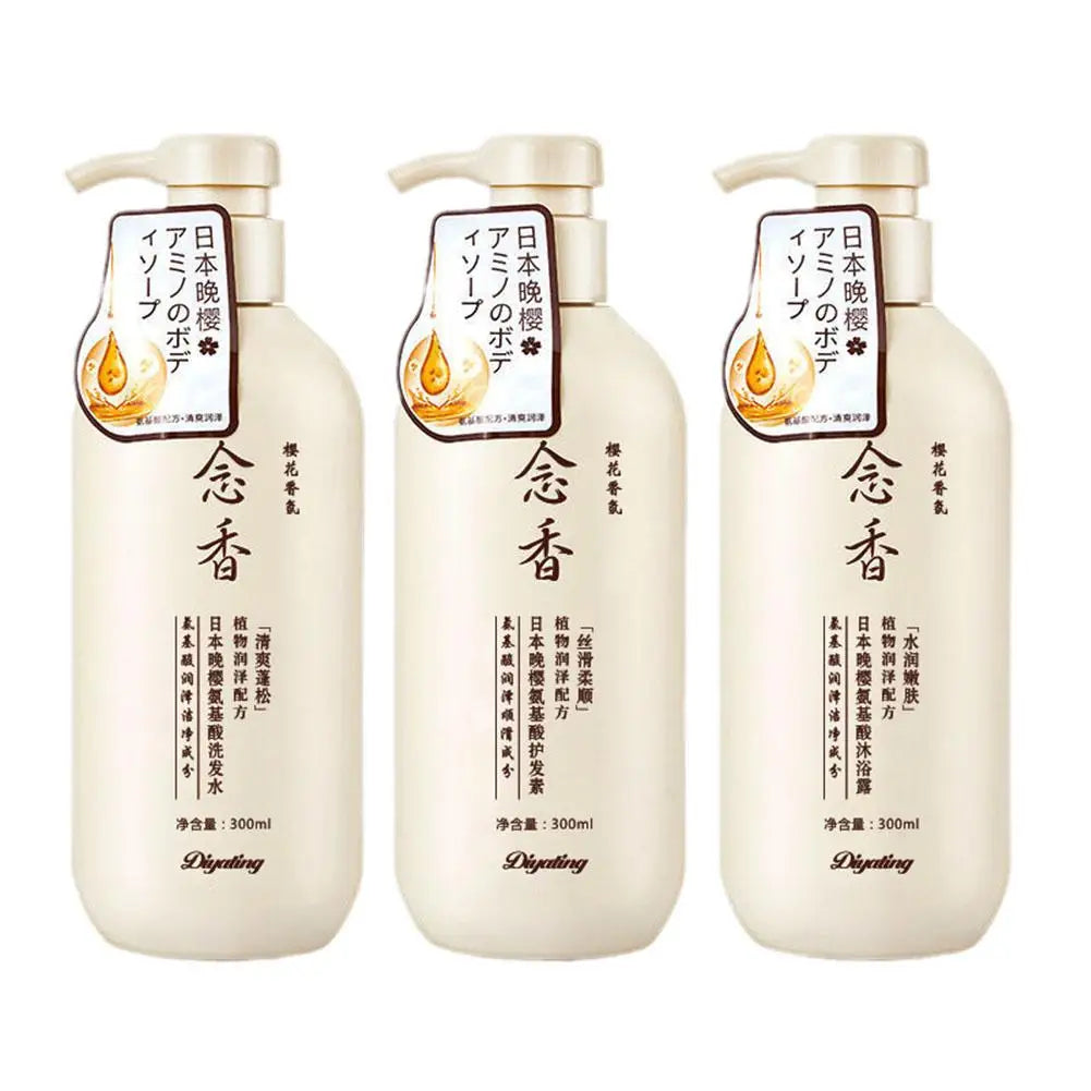 300ml Japanese Shampoo Evening Amino Acid Shampoo Shampoo and Conditioner