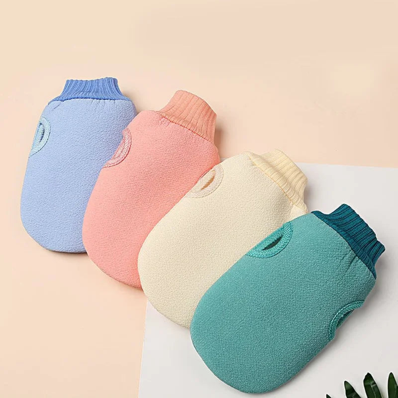 1pc Bath For Peeling Exfoliating Body Cleaning Scrub Mitt Rub Dead Skin Gloves For Shower Body Brush Towel SPA Foam Body Massage