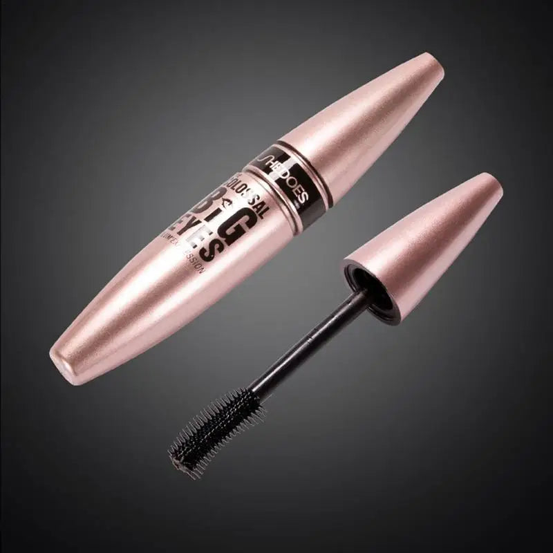 Cosmetics Black Mascara Lengthens Eyelashes Extra Volume Waterproof Natural Lashes Female Professional Makeup Tools Full Size