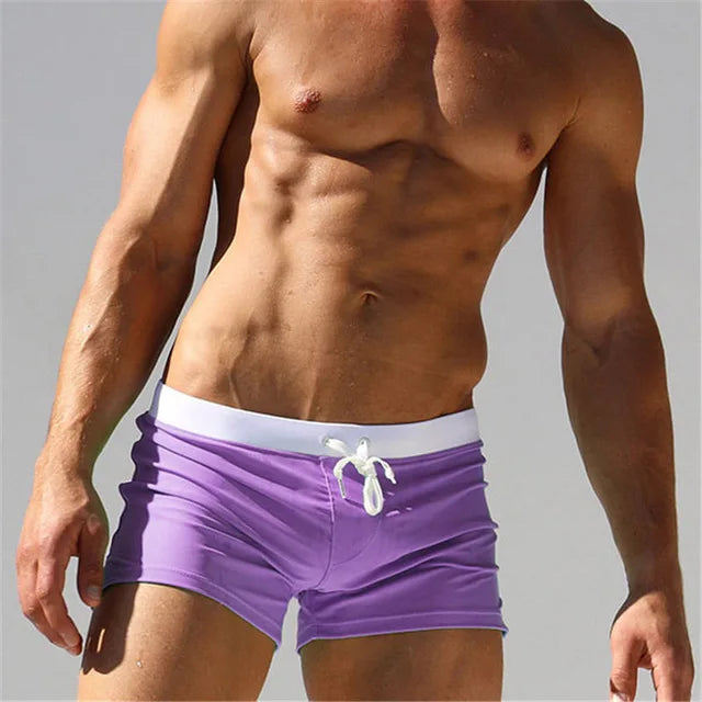 Summer Mens Swimming Shorts Quick Dry Beach Shorts Board Surf Swimwear Beach Short Male Running Gym Man Plus Size Trunks