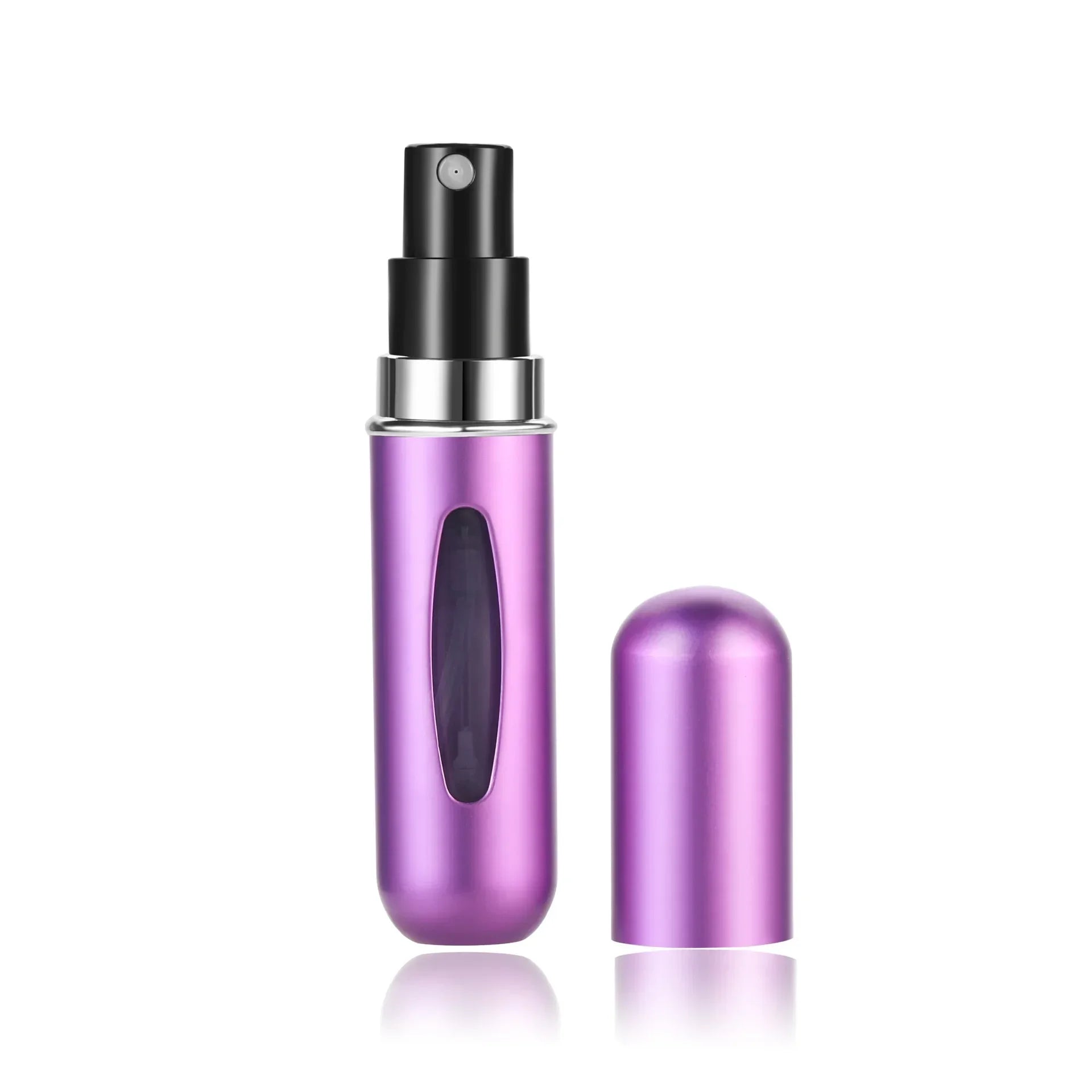 Candy Color Mini Travel Portable Bottom Filling Perfume Bottle Liquid Sub-Bottling Fine Mist Spray Refillable Jar Empty Cosmetic