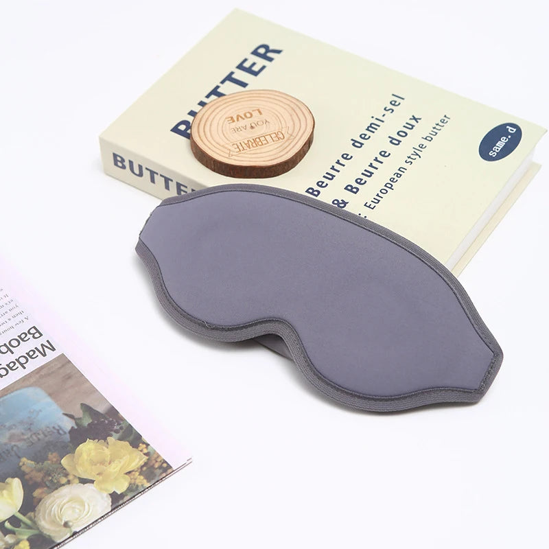 Eye Mask for Sleeping 3D Contoured 100% Light Blocking Zero Eye Pressure Night Blindfold Soft Senseless Sponge Eye Cover