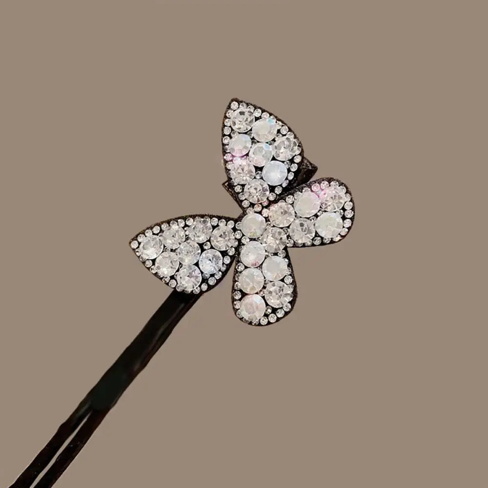 Korean Butterfly Hair Bun Maker Women Hair Accessories DIY Hair Braider Tool Hairpins Twist Hair Clips Girls Styling Tools