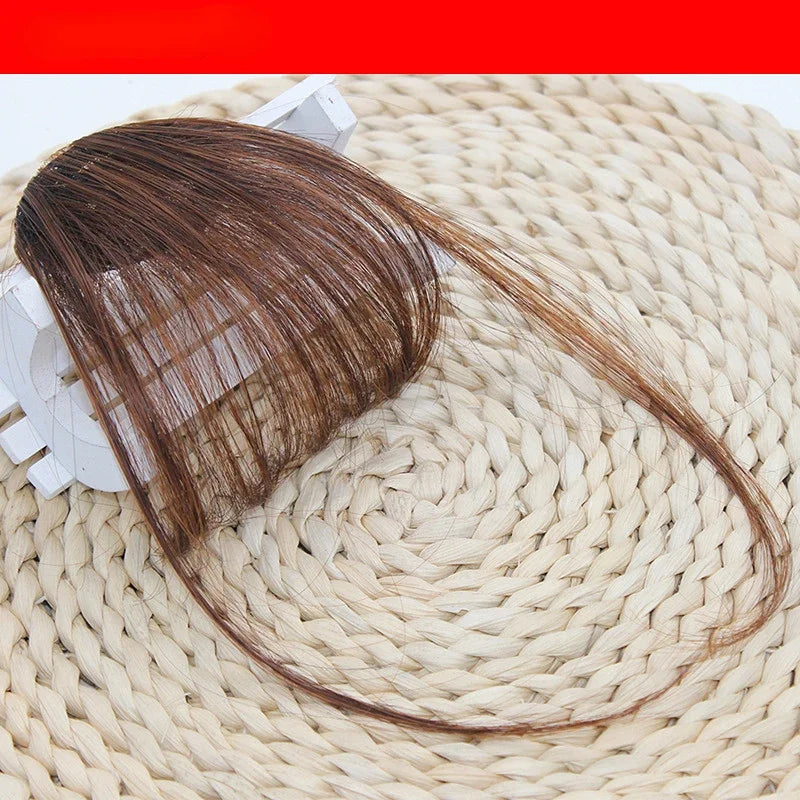 Korean Fake Air Bangs Hair Styling Tools Hair Clip-In Extension Synthetic Hair Fake Fringe False Hairpiece Women Clip in Bangs