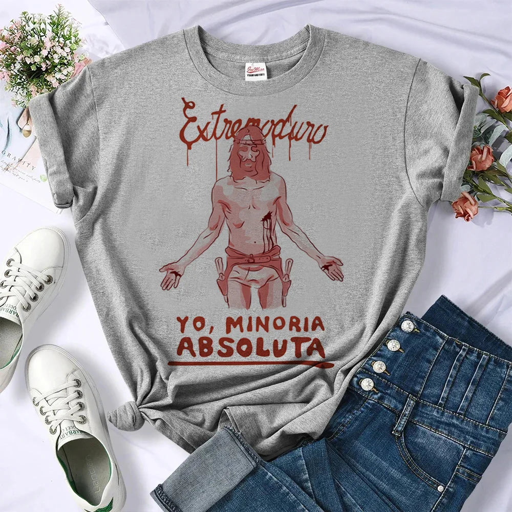 Extremoduro t-shirts women funny tshirt female 2000s clothing