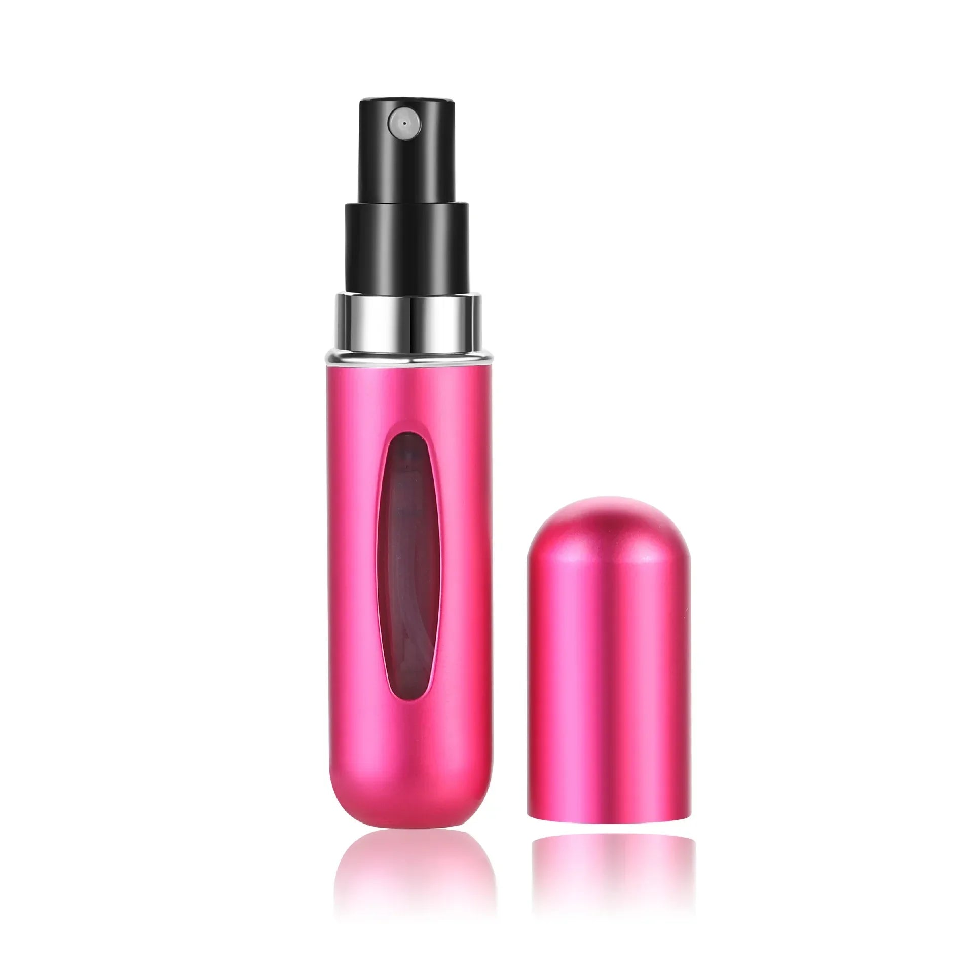 Candy Color Mini Travel Portable Bottom Filling Perfume Bottle Liquid Sub-Bottling Fine Mist Spray Refillable Jar Empty Cosmetic