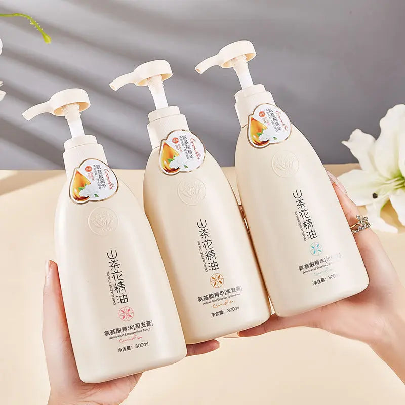 Sakura Japanese Shampoo and conditioner Gentle Moisturizing Cleansing Nourishing Scalp Amino Acid Hair Shampoo Oil Control