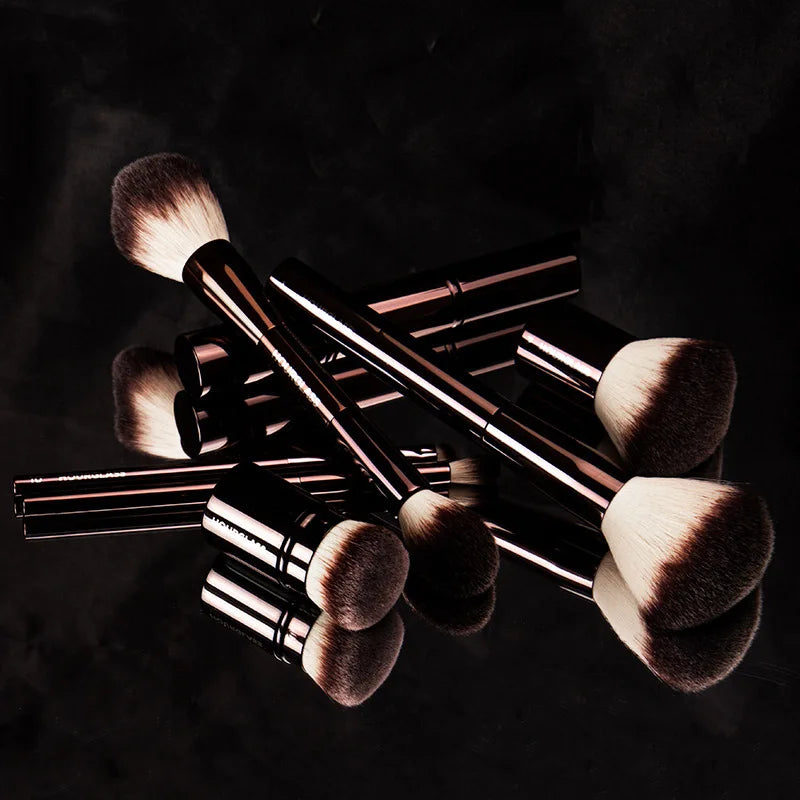 Hourglass Cruelty Free Makeup Brush-19Brushes Set Blusher Powder Eyeshadow Eyebrow Foundation Brush luxury Vegan Makeup Tools