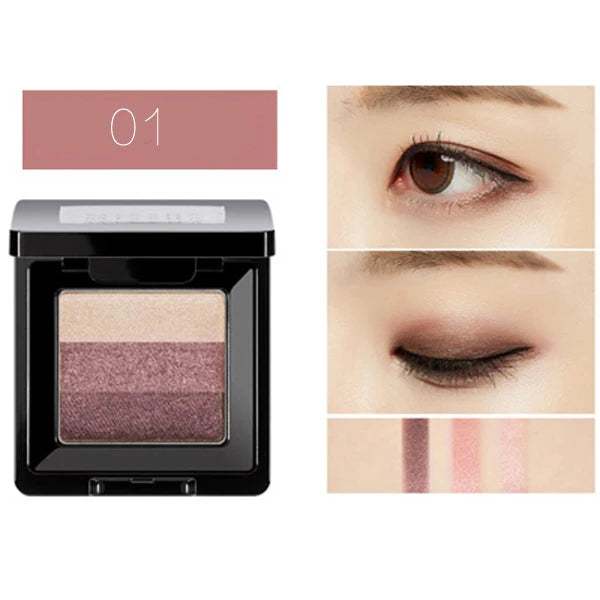 MISSHA Triple Eyeshadow 2g Palette Korea Make Up for Women Female Cosmetic Eye Pigments Waterproof Luxury Luminous Eyeshadow