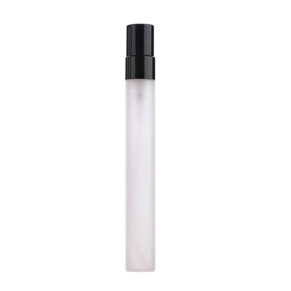 5ml 10ml Clear Frosted Glass Perfume Bottle Spray Atomizer Empty Sample Vials Refillable Mini Sprayer Bottle