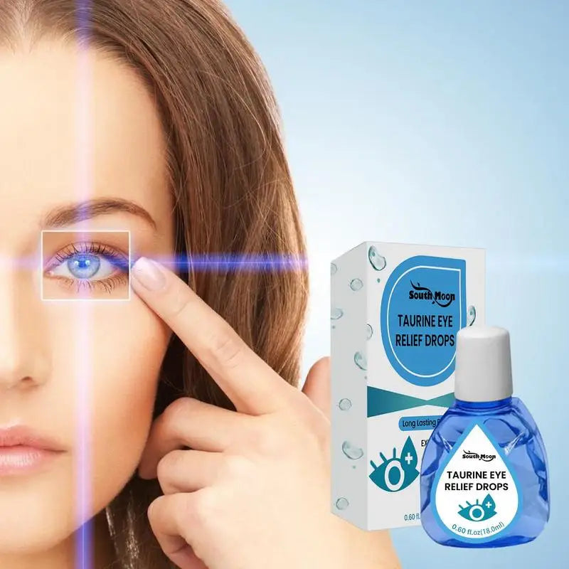 Lubricant Eye Drops Dry Eye Symptom Reliever Drop Multi-symptom Eye Care Products For Fatigue Dry Eyes Blurred Vision 18ml