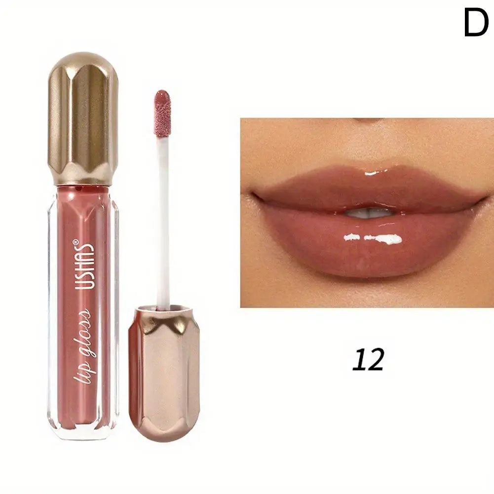 NEW High-end 6 ColorMirror Pearl Lip Gloss Waterproof Long Lasting Moisturizing Lipstick Glitter Lip Gloss Shining Makeup