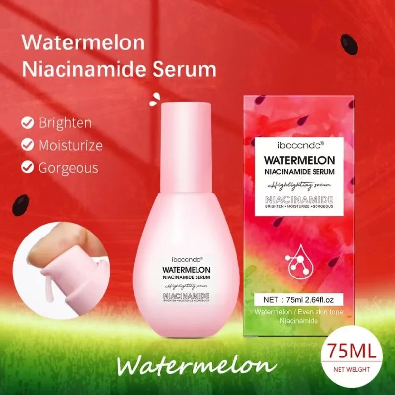 Watermelon Niacinamide Anti-aging Facial Serum Dew Drops Gloss Facial Moisturizing Whitening Skin Brightening Serum Facial Care