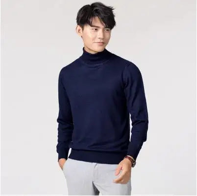 Cashmere turtleneck men sweater clothes for 2023 autumn winter jersey hombre pull homme hiver pullover men high neck sweaters