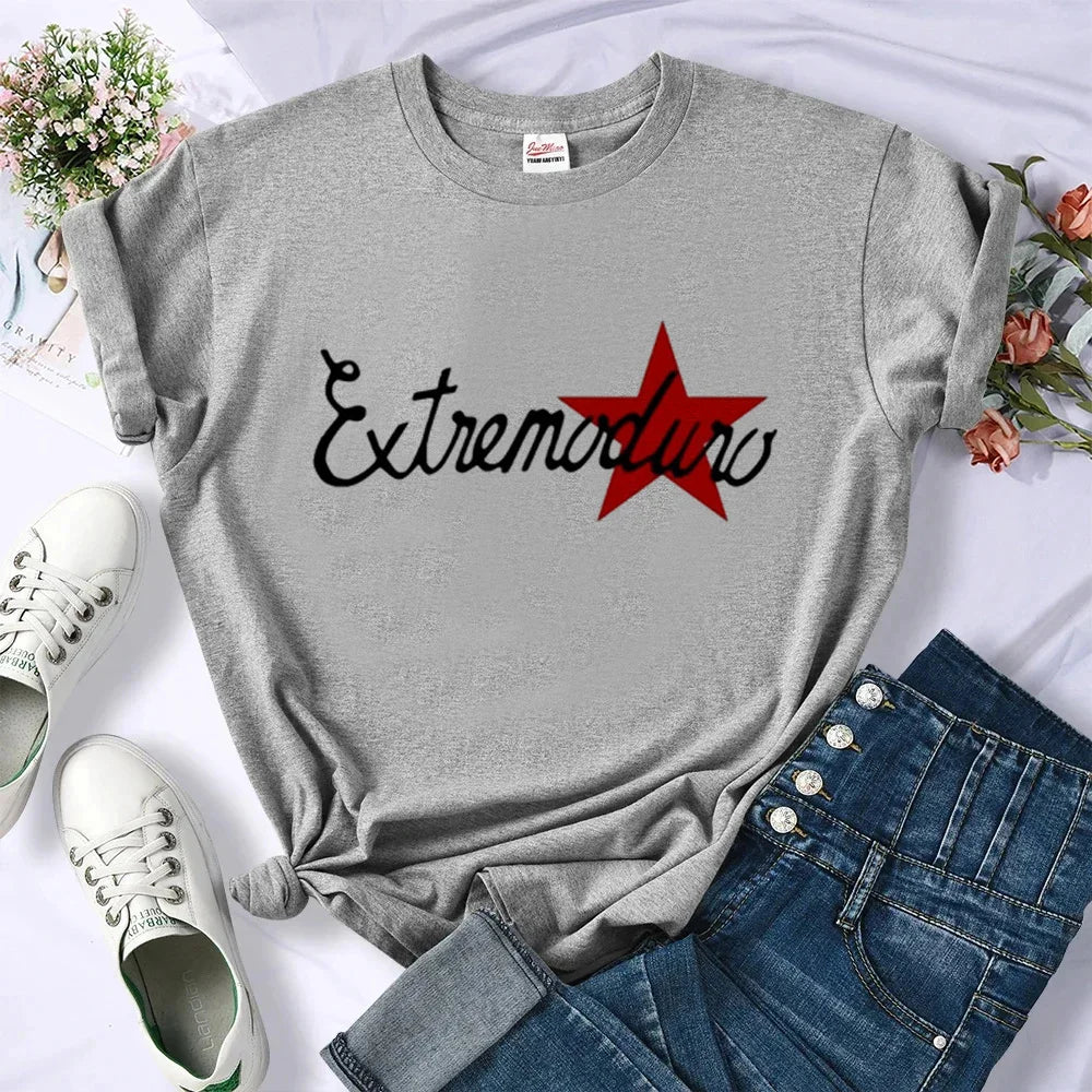 Extremoduro t-shirts women funny tshirt female 2000s clothing