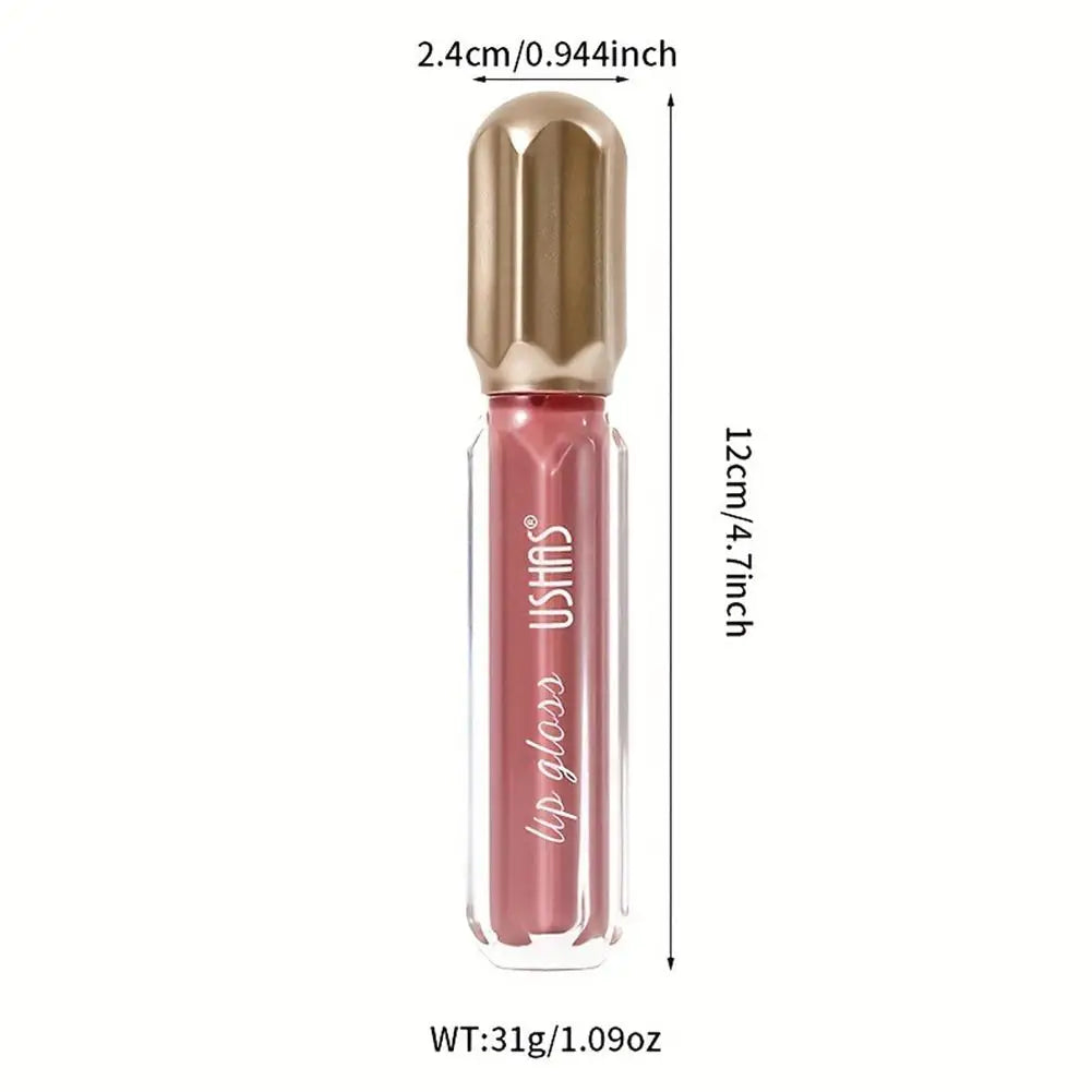 NEW High-end 6 ColorMirror Pearl Lip Gloss Waterproof Long Lasting Moisturizing Lipstick Glitter Lip Gloss Shining Makeup