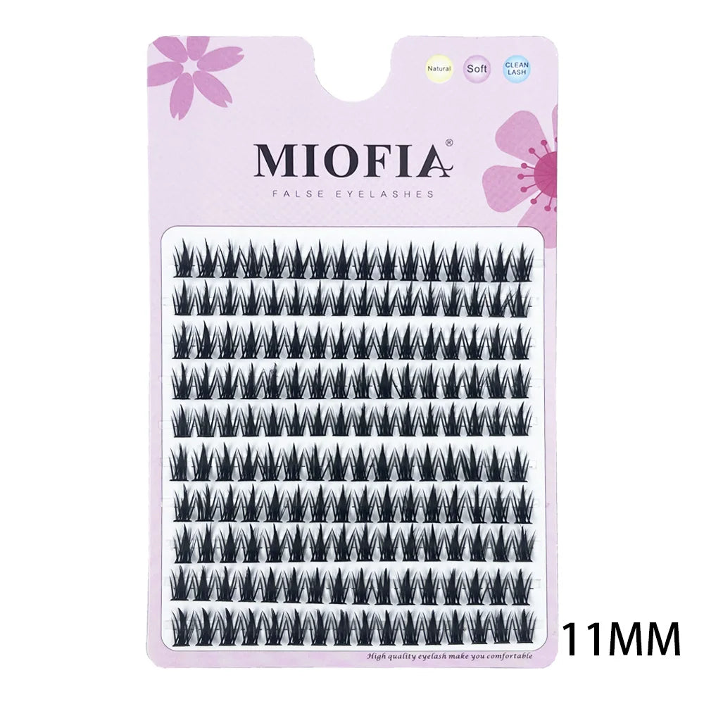 160 Bunches Eyelash Individual Eyelash Cluster Natural Eyelash Extension Russian Volume Makeup Tools Lashes Wholesale