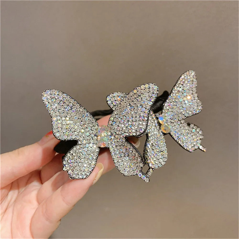 Korean Butterfly Hair Bun Maker Women Hair Accessories DIY Hair Braider Tool Hairpins Twist Hair Clips Girls Styling Tools