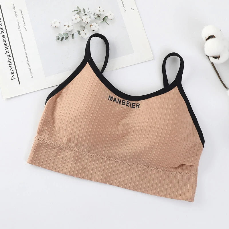 New Sports Bra For Women Gym Sexy Crop Top Bra Women Cotton Underwear Soft For Girls