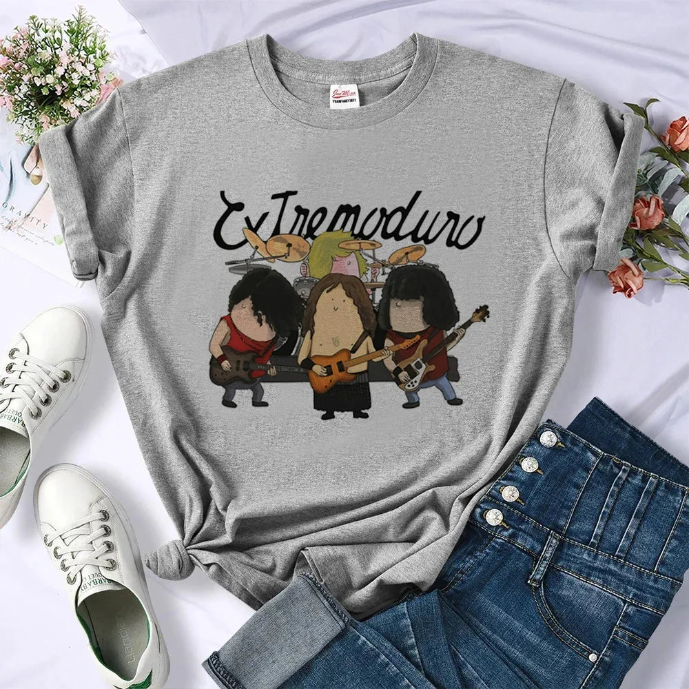 Extremoduro t-shirts women funny tshirt female 2000s clothing