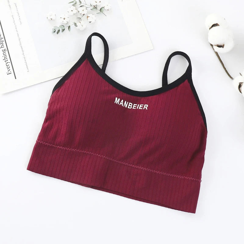 New Sports Bra For Women Gym Sexy Crop Top Bra Women Cotton Underwear Soft For Girls