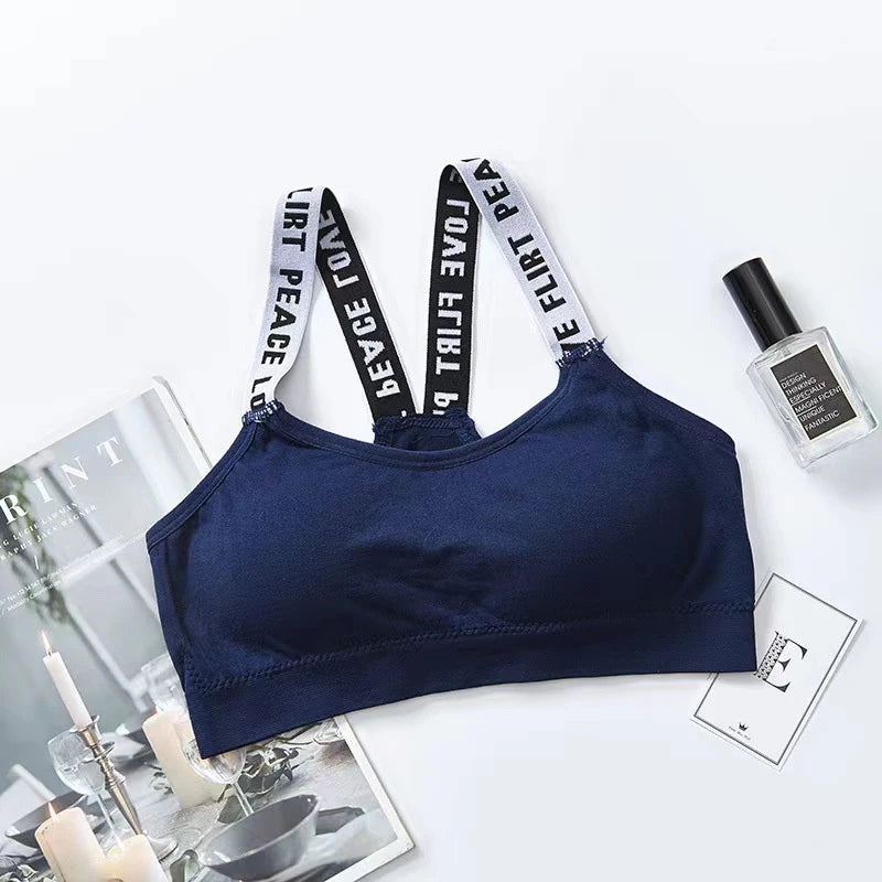 Women Sexy Sports Bra Tops For Gym Top Fitness Yoga Female Pad Sportswear Vest Tank Tops Sport Push Up Sports Bras Underwear