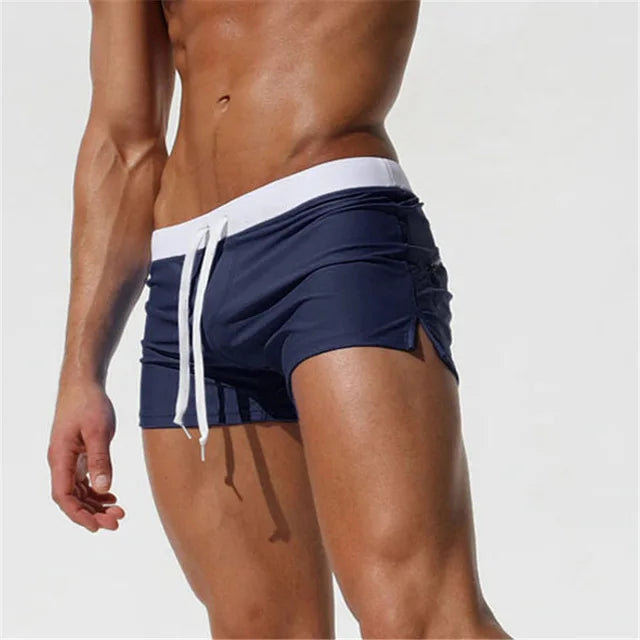 Summer Mens Swimming Shorts Quick Dry Beach Shorts Board Surf Swimwear Beach Short Male Running Gym Man Plus Size Trunks