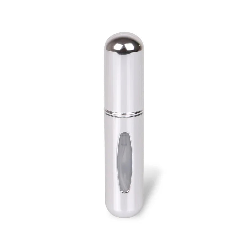 New 5ml Perfume Atomizer Portable Liquid Container For Cosmetics Traveling Mini Aluminum Spray Alcochol Empty Refillable Bottle